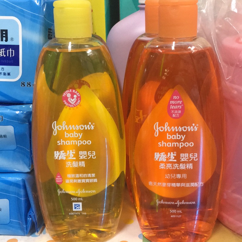 嬌生嬰兒洗髮精500ml/嬰兒甜夢沐浴精1000ml