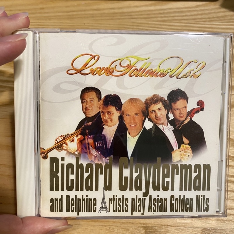 喃喃字旅二手CD 鋼琴《RICHARD CLAYDERMAN DELPHINE RTISTS PLAY ASIAN 》