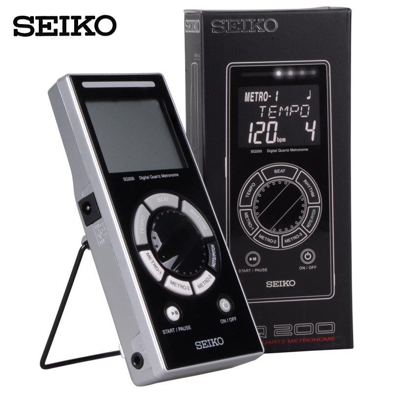 (響赫樂器)SEIKO SQ200 / SQ-200 石英式數位節拍器 電子節拍器 高準度節拍器