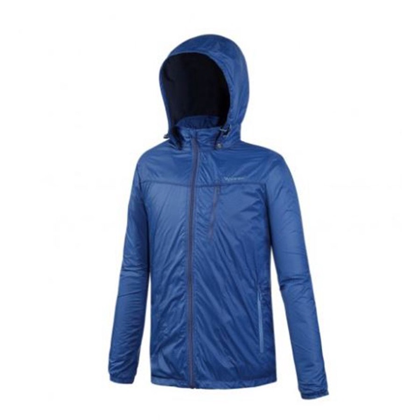 【Mountneer山林】男輕量防風保暖外套4201-80寶藍色/超輕量防風/防撥水/時尚/登山/旅遊/露營/戶外