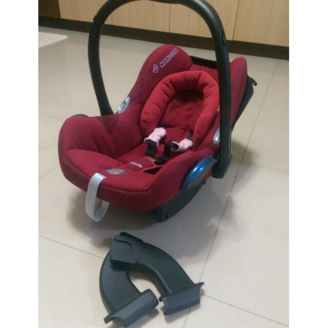 新生兒 專用MAXI.COSI 原廠提籃 附轉接器 汽車安全座椅 嬰兒車