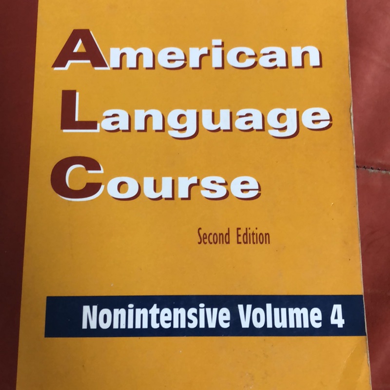American Language Course Nonintensive Volume 軍事英文航校用書