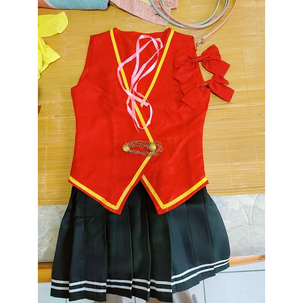 二手cosplay 冷門赤色的約定赤之約束千堂瑛里華夏季制服cos 蝦皮購物