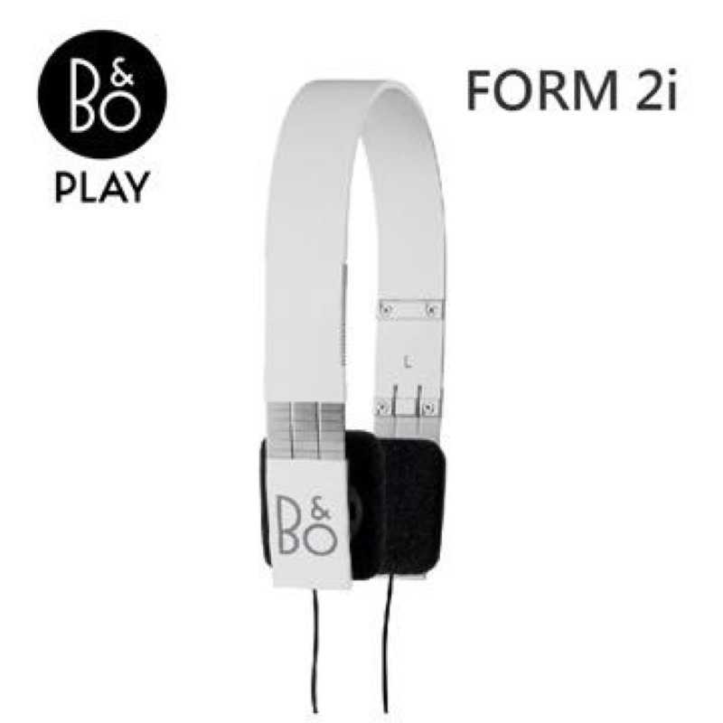 B&amp;O PLAY FORM 2i 頭戴式耳機 「白色」