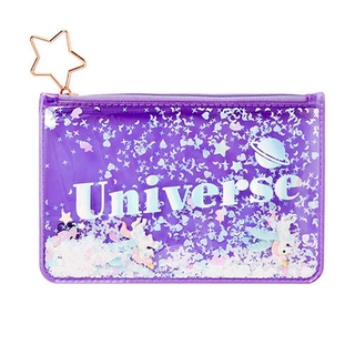 [ARTBOX OFFICIAL] 宇宙變色亮片PVC透明袋 (紫色)