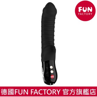 德國Fun Factory 虎豹小霸王泰格-五代時尚奢華按摩棒(黑)(充電式) 台灣公司貨