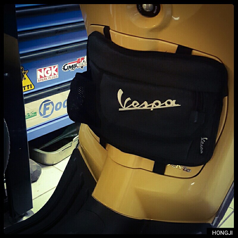 vespa前置物袋 手套箱袋 黑灰 置物袋 精品包 收納包 置杯架 GTS GTV LT LX 春天 衝刺 偉士牌