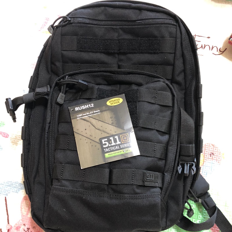 5.11 Tactical RUSH 12  黑 限james5441約定下標