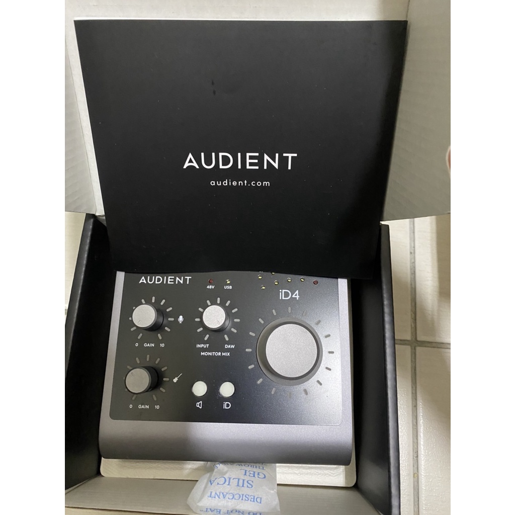Audient iD4 MKII 錄音介面 二手9成5新 台南可面交