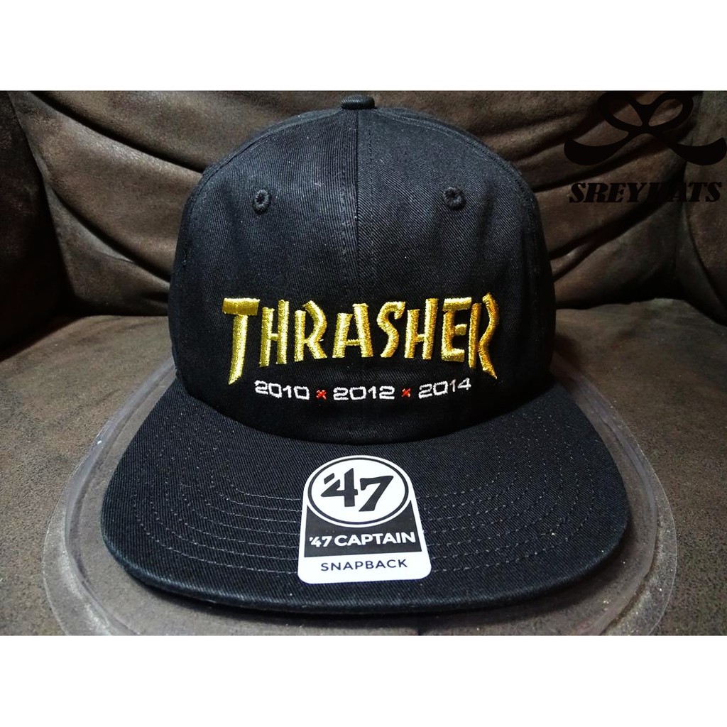 Srey帽屋 Thrasher X 47 Brand X 舊金山巨人經典logo 限量聯名款美國限定軟版棒球帽 蝦皮購物