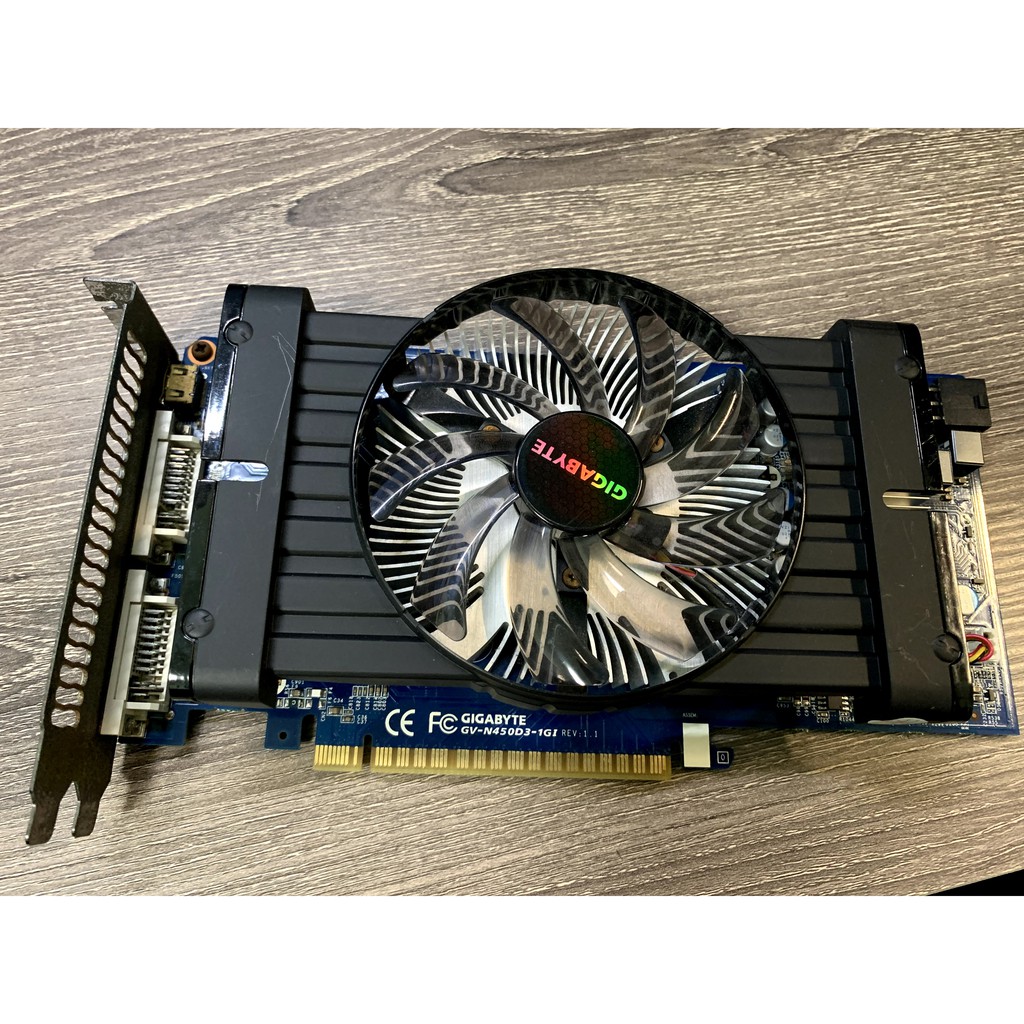 Gigabyte 技嘉 GV-N450 D3-1GI 顯卡/顯示卡(Geforce GTS 450)