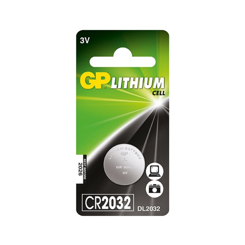 GP 鈕型鋰電池 CR2032 1入 水銀電池