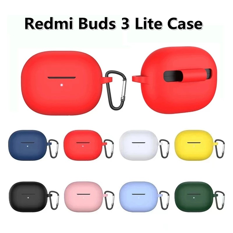 XIAOMI 小米 Redmi buds 3 Lite 耳機矽膠套軟殼 Redmi buds 3lite 配件防摔保護套