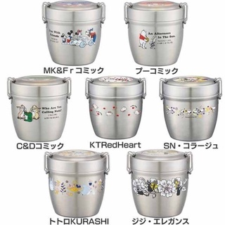 ★姆姆日貨★預購 日本 skater 超輕量 不鏽鋼 STLBD6 保溫保冷 迪士尼 便當盒 550ml 日本代購 龍貓