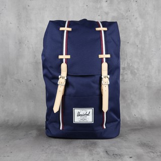 Herschel Retreat 後背包 Offset 真皮系列 10066-02008-OS 深藍