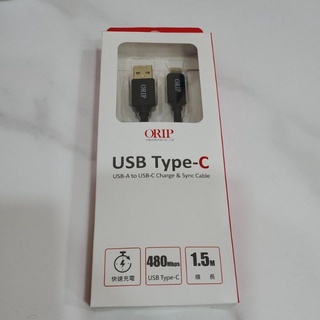 ORIP type-c USB 480Mbps訊號傳輸充電線