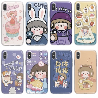 SAMSUNG 三星 Galaxy A11 A21 A21S A31 A51 A71 軟矽膠手機殼 RORO 女孩