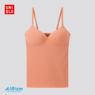 已斷貨 最後數量 Uniqlo airism bra 超舒爽無縫衣領吊帶背心 細肩帶背心 熱瑜伽健身必備
