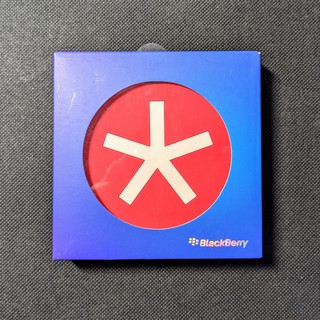 [全新現貨] BlackBerry 黑莓官方小紅花行李吊牌 - 經典限量周邊