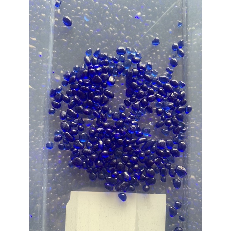 小石頭大世界🌏 特級寶藍琉璃1分、1.2分 水族佈置 花盆 抿石 沙坑 琉璃珠 裝飾 多肉 園藝 資材