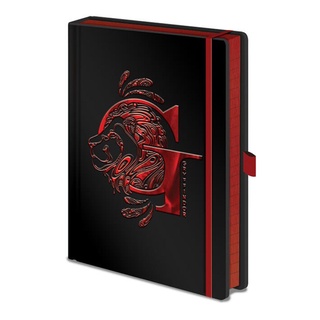 哈利波特 葛萊芬多 Gryffindor 燙紅A5筆記本 Harry Potter