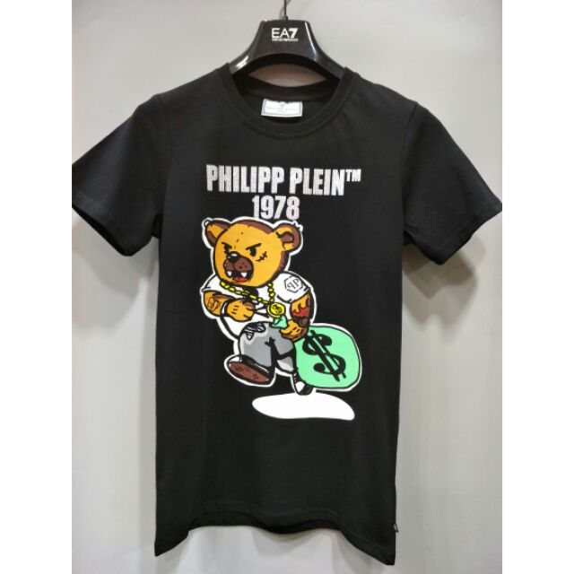 20ss PHILIPP PLEIN PP 水鑽 暴力熊 短T 短袖T恤 青年版