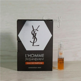 YSL 聖羅蘭 天之驕子 L'HOMME 男性淡香精 1.2mL 可噴式 試管香水 全新