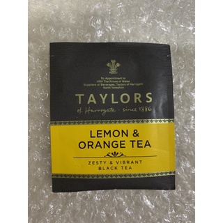 現貨@英國TAYLORS LEMON & ORANGE TEA 泰勒茶 茶包 英國皇室國宴茶 露易莎選用茶 約克夏茶