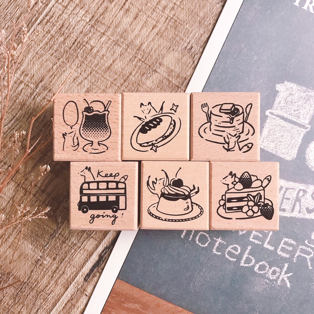 [嗨賴文具] 你好工作室｜喫茶店系列 印章