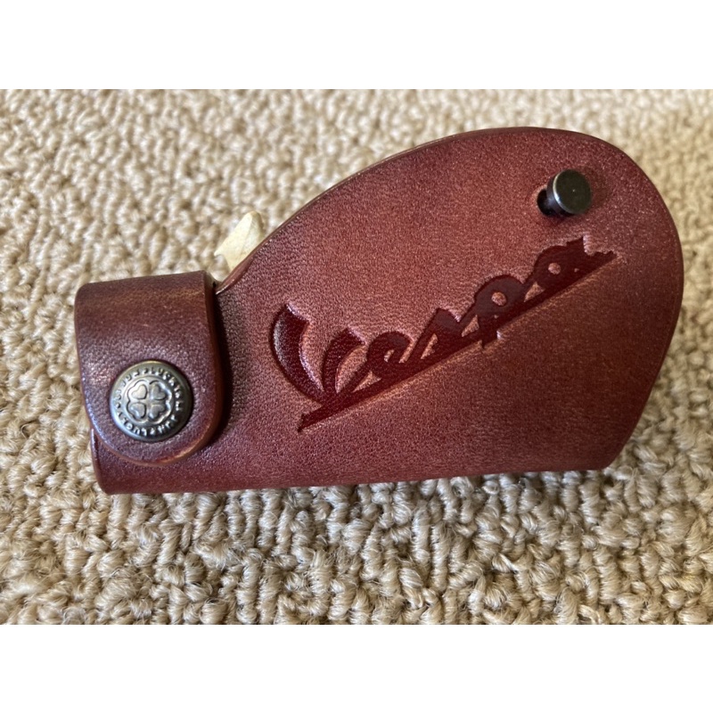 偉士牌 Vespa 復古鑰匙皮革套