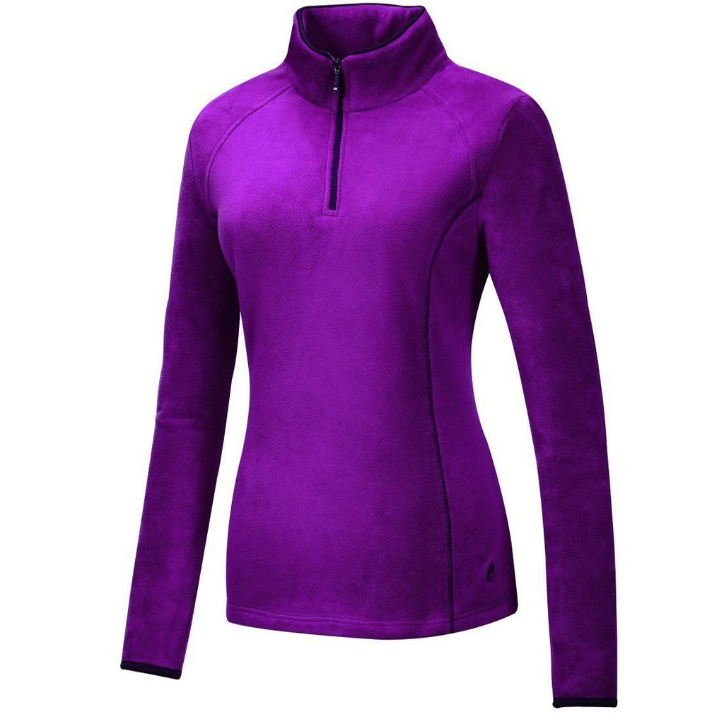 Mountneer山林  女款雙刷雙搖保暖上衣 紫羅蘭色/深桃紅色    32F02