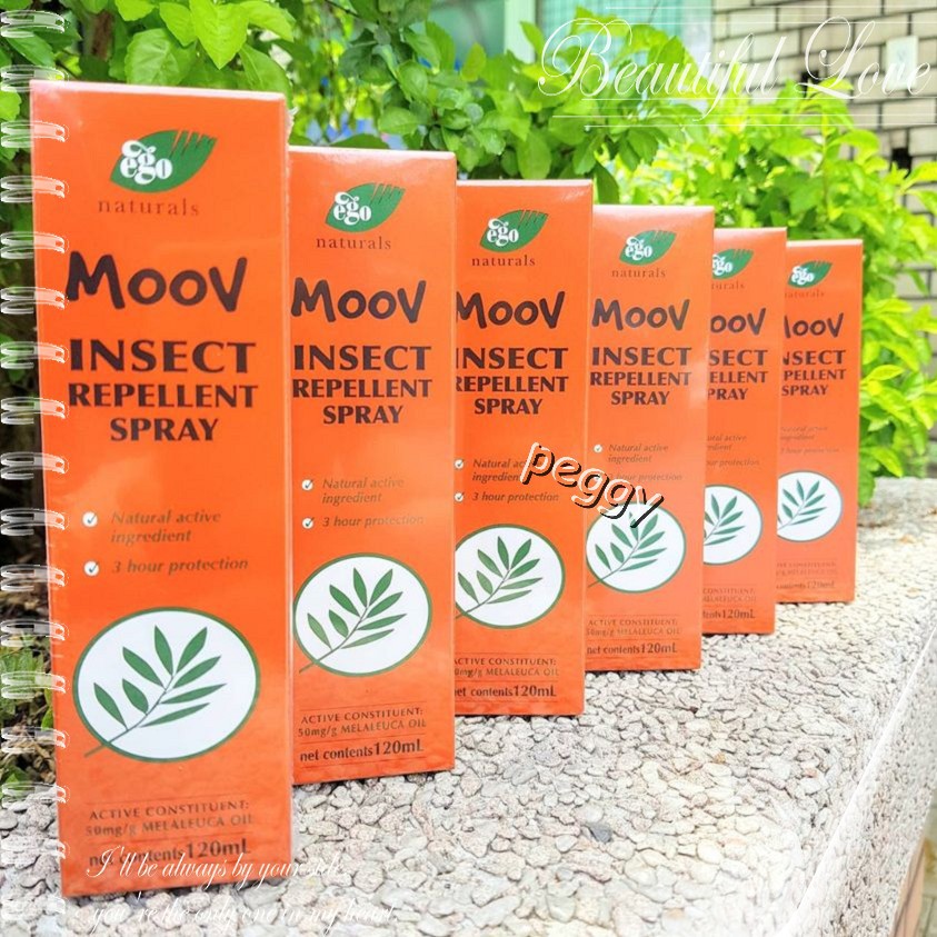 澳洲Ego Moov天然茶樹精油防蚊噴霧120ml