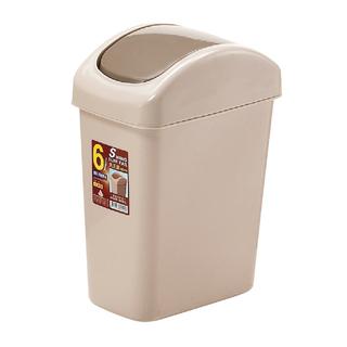 <<臺灣現貨>>簡單樂活 BI-5864 6L天王星搖蓋紙林 臺灣現貨 搖蓋式垃圾桶 廁所用 桌上型 臺灣製造 全家
