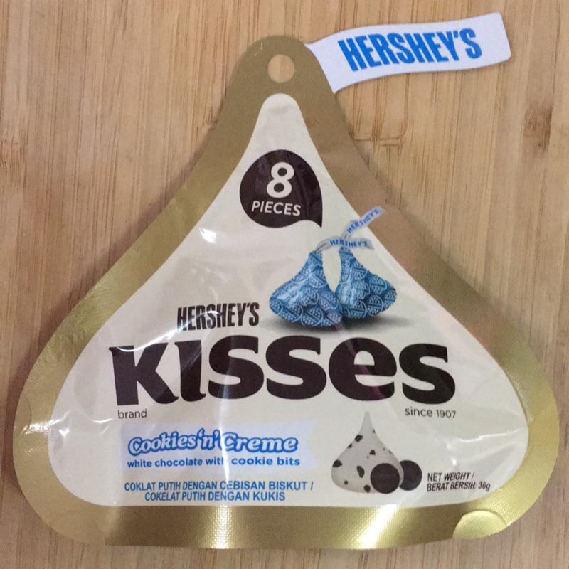 Kisses巧酥白巧克力36g