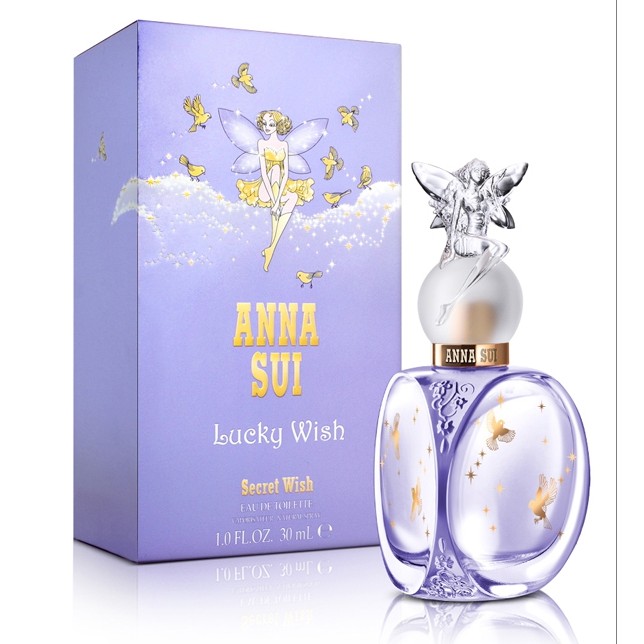 ❊ZIYOYO❊      ♚【ANNA SUI 安娜蘇】幸運精靈女性淡香水 30ml