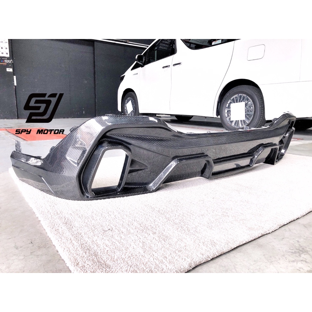 【SPY MOTOR】BMW G06 X6碳纖維後下巴 尾飾管