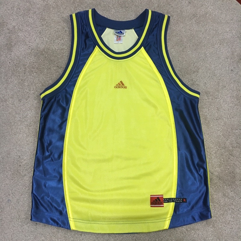 1990s adidas vintage Basketball Trikot 愛迪達 復古球衣 籃球背心 古著 運動品牌