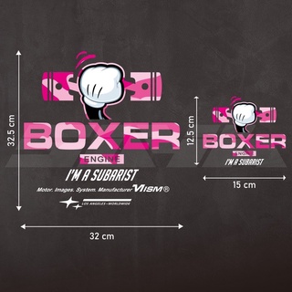MisM play your boxer 防水立體迷彩車貼