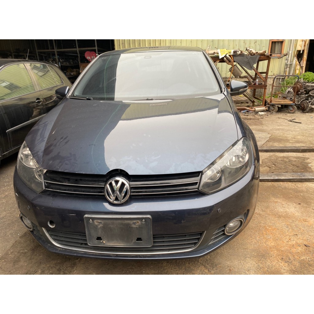 包料王 2009年 Golf6 Tdi 柴油 全車拆賣 零件拆賣 原廠麂皮椅柴油噴油嘴引擎高壓幫浦壓縮機發電機車頭零件