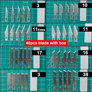 40cps 刀片手機 PCB 木紙切割 Kn-ife 小工具切割雕刻刀片