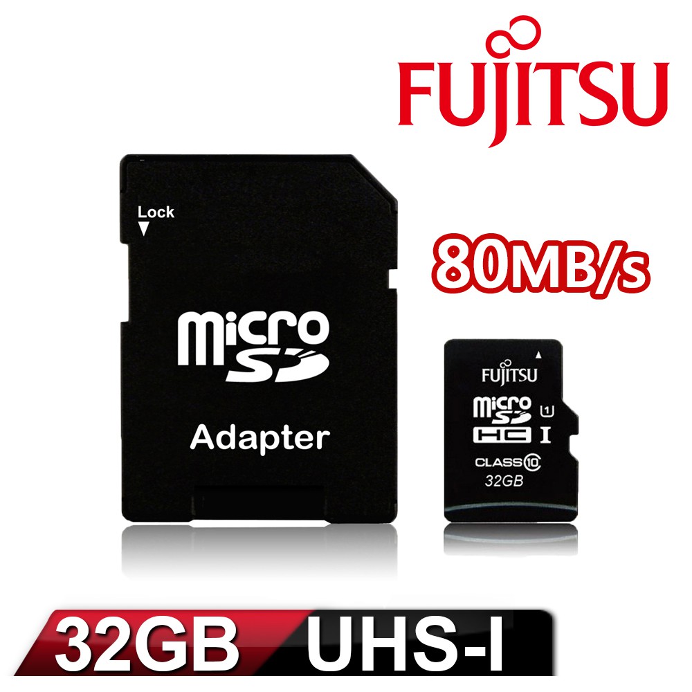 Fujitsu 16gb 32gb 64gb Microsdhc Uhs I Class10 記憶卡 蝦皮購物