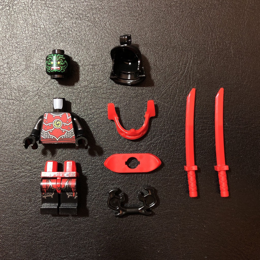 「樂高 軍團」LEGO 旋風忍者 NINJAGO 70669 石頭將軍 Stone Army 綠臉 NJO508