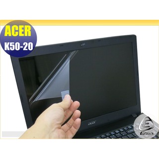 【Ezstick】ACER K50-20 專用 靜電式筆電LCD液晶螢幕貼 (可選鏡面或霧面)