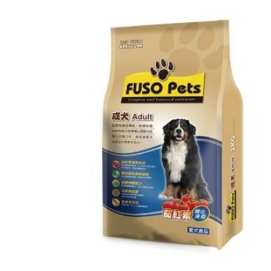 廠商代購【FUSO Pets】福壽愛犬食品-成犬飼料 2kg / 20磅(9.07kg)