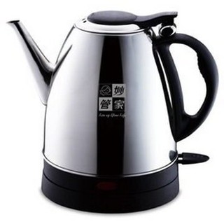 超商限2臺《大桃園家電館》妙管家 1.5L 不銹鋼無線快煮壺 S-999
