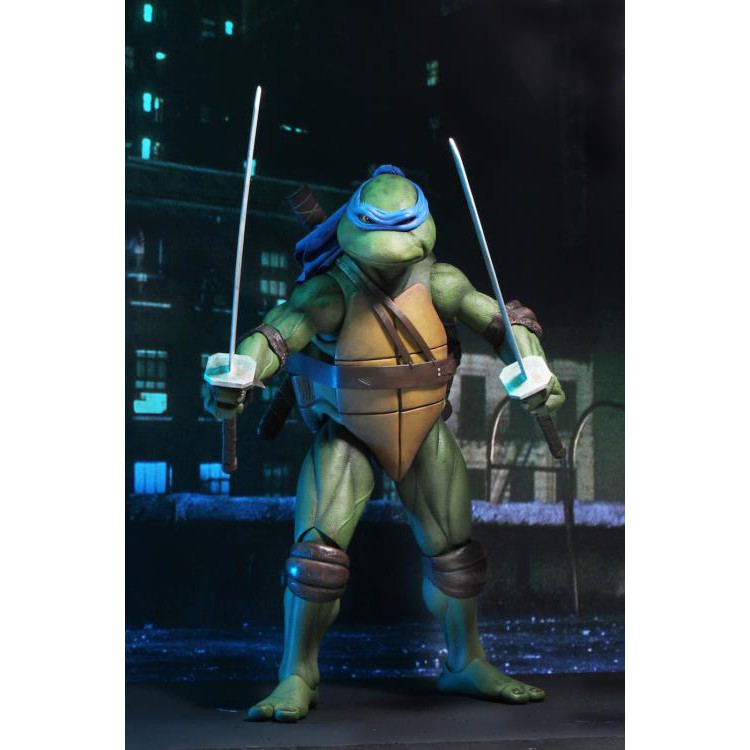 【撒旦玩具 SatanToys】預購 NECA 電影【忍者龜 1990】李奧納多1/4 可動人偶 TMNT 烏龜 輻射