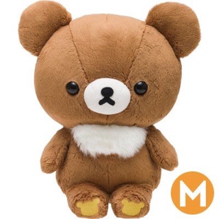 現貨！日本正版San-x 2016 Railakkuma 懶熊 懶懶熊 茶小熊 蜜茶熊 絨毛娃娃 M 玩偶 抱枕 公仔