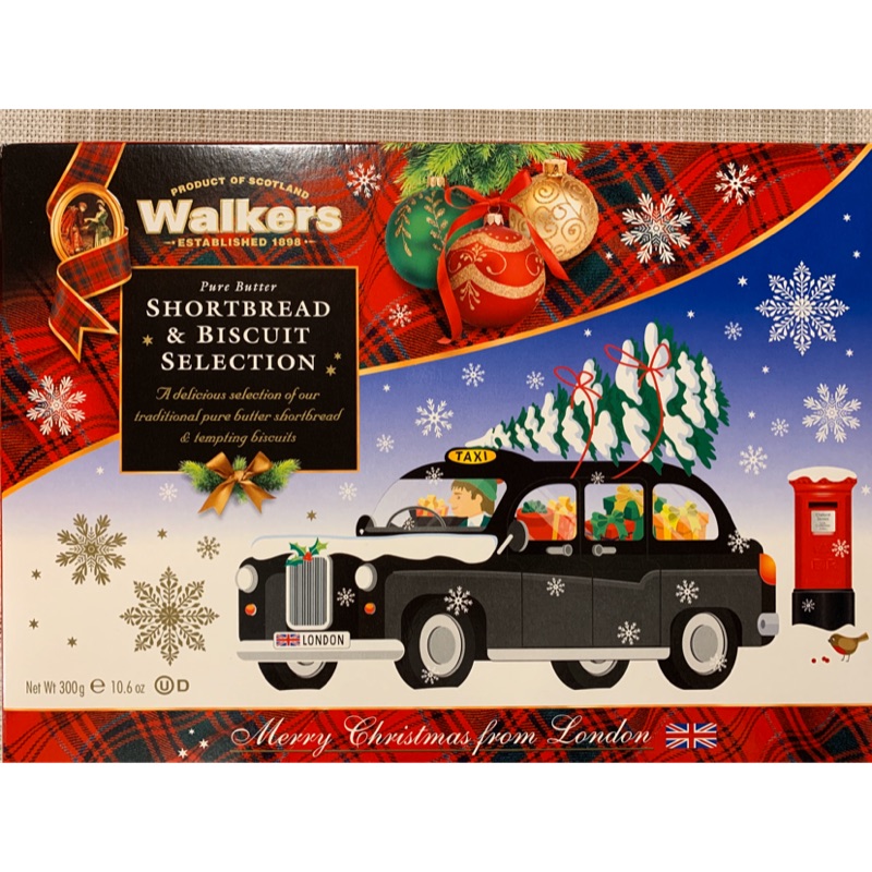 Walkers 英國 蘇格蘭皇家 奶油 酥餅 奶油餅 聖誕限定禮盒