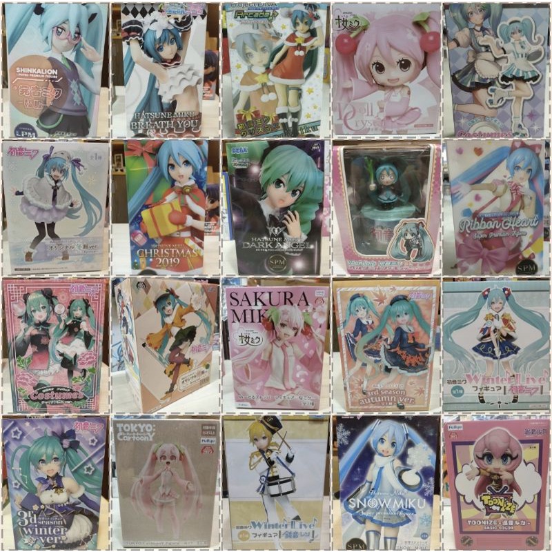 【不定時 更新】全新 日版 SEGA 景品 SPM 初音未來 初音 聖誕初音 墮惡天使 櫻花 四季 女僕 旗袍 LIVE