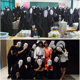 派對小屋發貨無臉男 神隱少女 萬聖節 變裝 派對 角色扮演 cosplay 衣服 服裝 動漫 兒童cos尾牙表演服